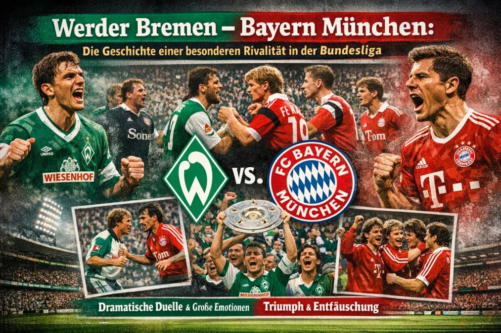 Werder Bremen – Bayern München: Die Geschichte einer besonderen Rivalität in der Bundesliga 1 Werder Bremen