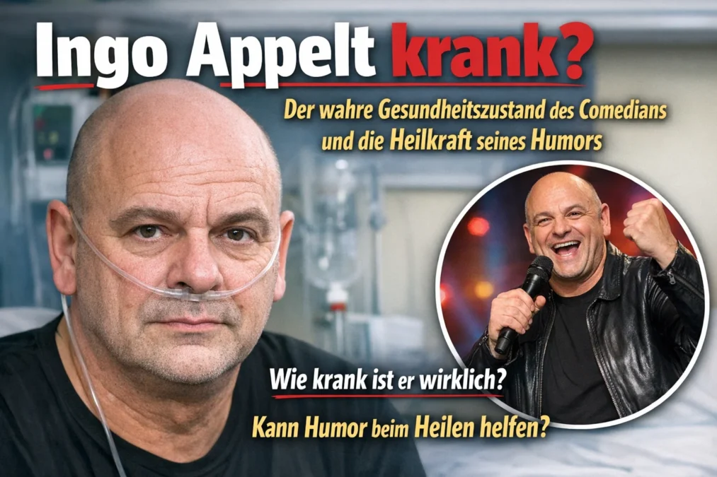 Ingo Appelt krank? Der wahre Gesundheitszustand des Comedians und die Heilkraft seines Humors 1 Ingo Appelt krank