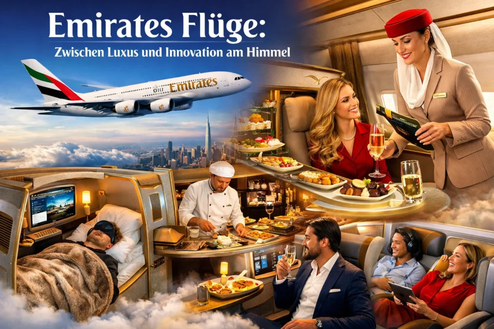 Emirates Flüge: Zwischen Luxus und Innovation am Himmel 1 Emirates Flüge