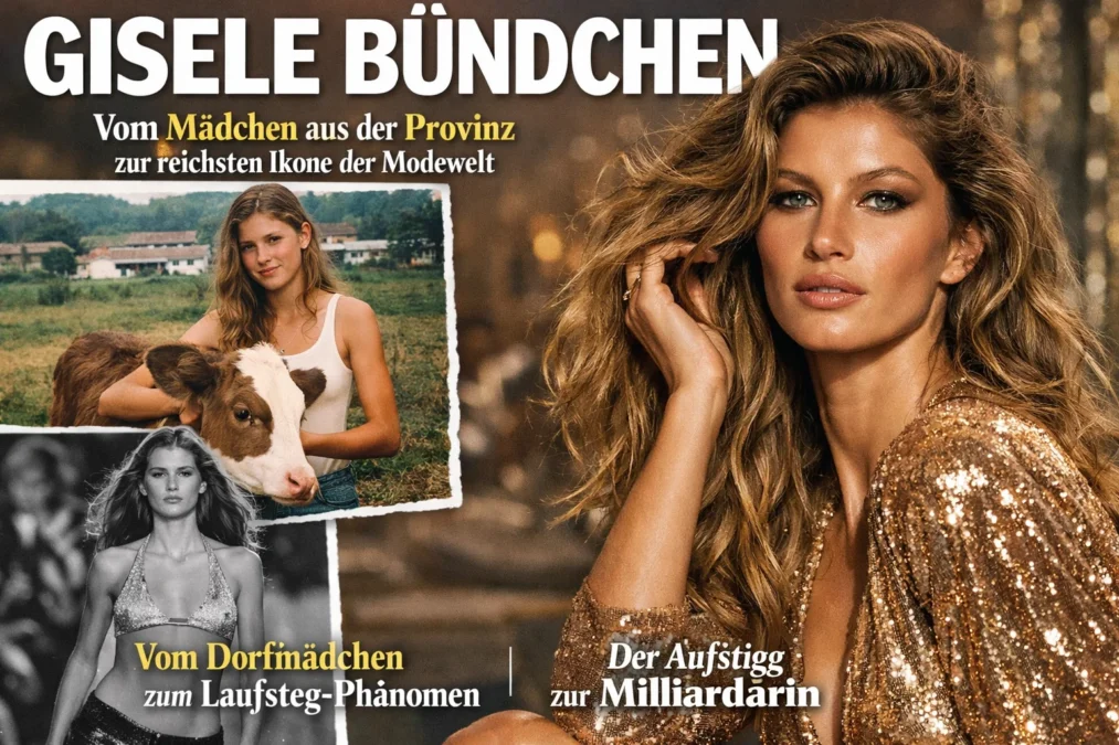 Gisele Bündchen: Vom Mädchen aus der Provinz zur reichsten Ikone der Modewelt 1 Gisele Bündchen