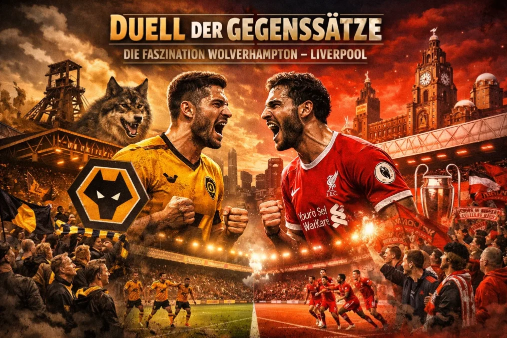 Duell der Gegensätze: Die Faszination Wolverhampton – Liverpool 1 Wolverhampton – Liverpool