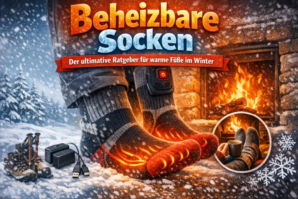 Beheizbare Socken: Der ultimative Ratgeber für warme Füße im Winter 1 Beheizbare Socken