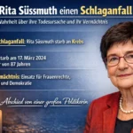 Hatte Rita Süssmuth einen Schlaganfall? Die Wahrheit über ihre Todesursache und ihr Vermächtnis 5 Hatte Rita Süssmuth einen Schlaganfall