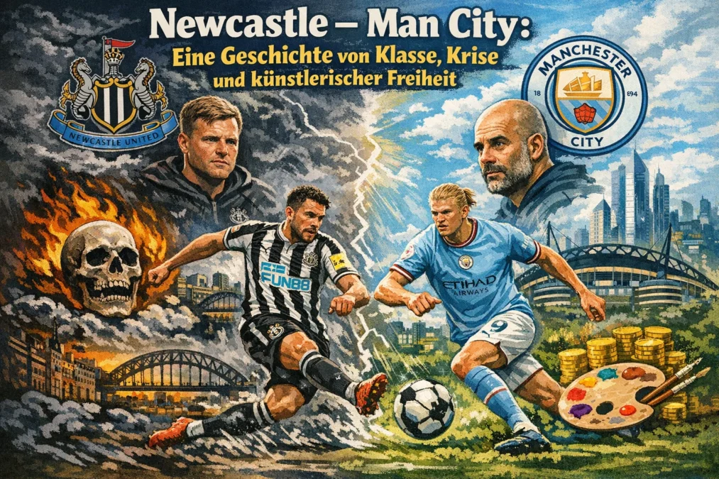 Newcastle – Man City: Eine Geschichte von Klasse, Krise und künstlerischer Freiheit 63 Newcastle – Man City