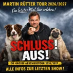 Martin Rütter Tour 2026/2027: Ein letztes Mal live erleben – Alle Infos zur großen Abschiedstour "SCHLUSS! AUS!" 5 Martin Rütter Tour