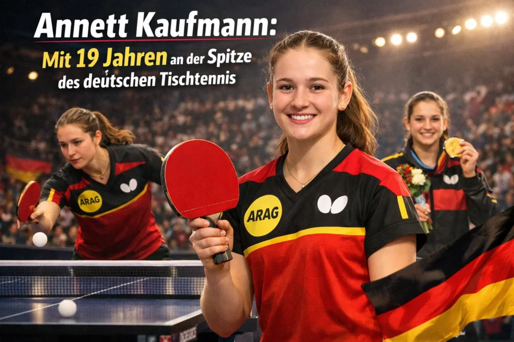 Annett Kaufmann: Mit 19 Jahren an der Spitze des deutschen Tischtennis 1 Annett Kaufmann