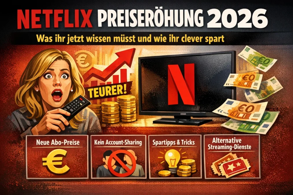 Netflix Preiserhöhung 2026: Was ihr jetzt wissen müsst und wie ihr clever spart 1 Netflix Preiserhöhung