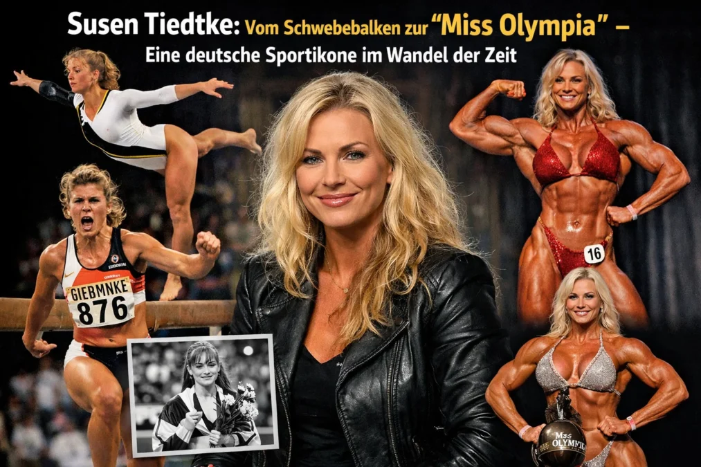 Susen Tiedtke: Vom Schwebebalken zur "Miss Olympia" – Eine deutsche Sportikone im Wandel der Zeit 1 Susen Tiedtke