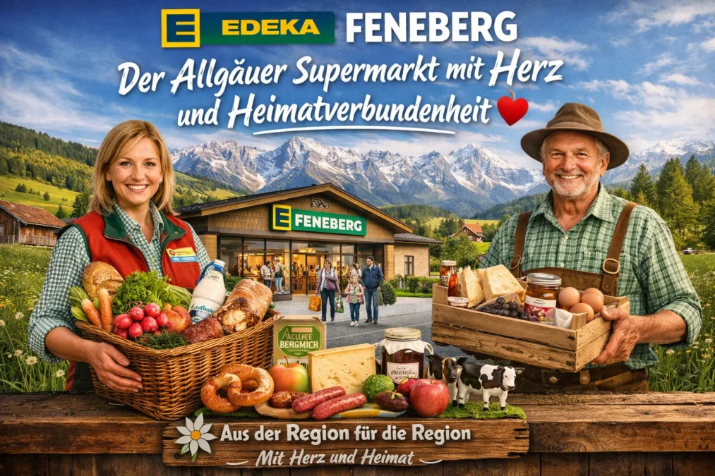 Edeka Feneberg: Der Allgäuer Supermarkt mit Herz und Heimatverbundenheit 1 Edeka Feneberg