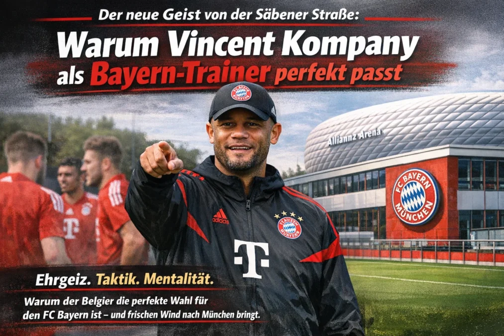 Der neue Geist von der Säbener Straße: Warum Vincent Kompany als bayern trainer perfekt passt 1 bayern trainer