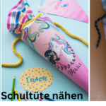 Schultüte nähen: Der komplette Guide für eine einzigartige DIY Einschulungstüte 3 Colorful school cones for children